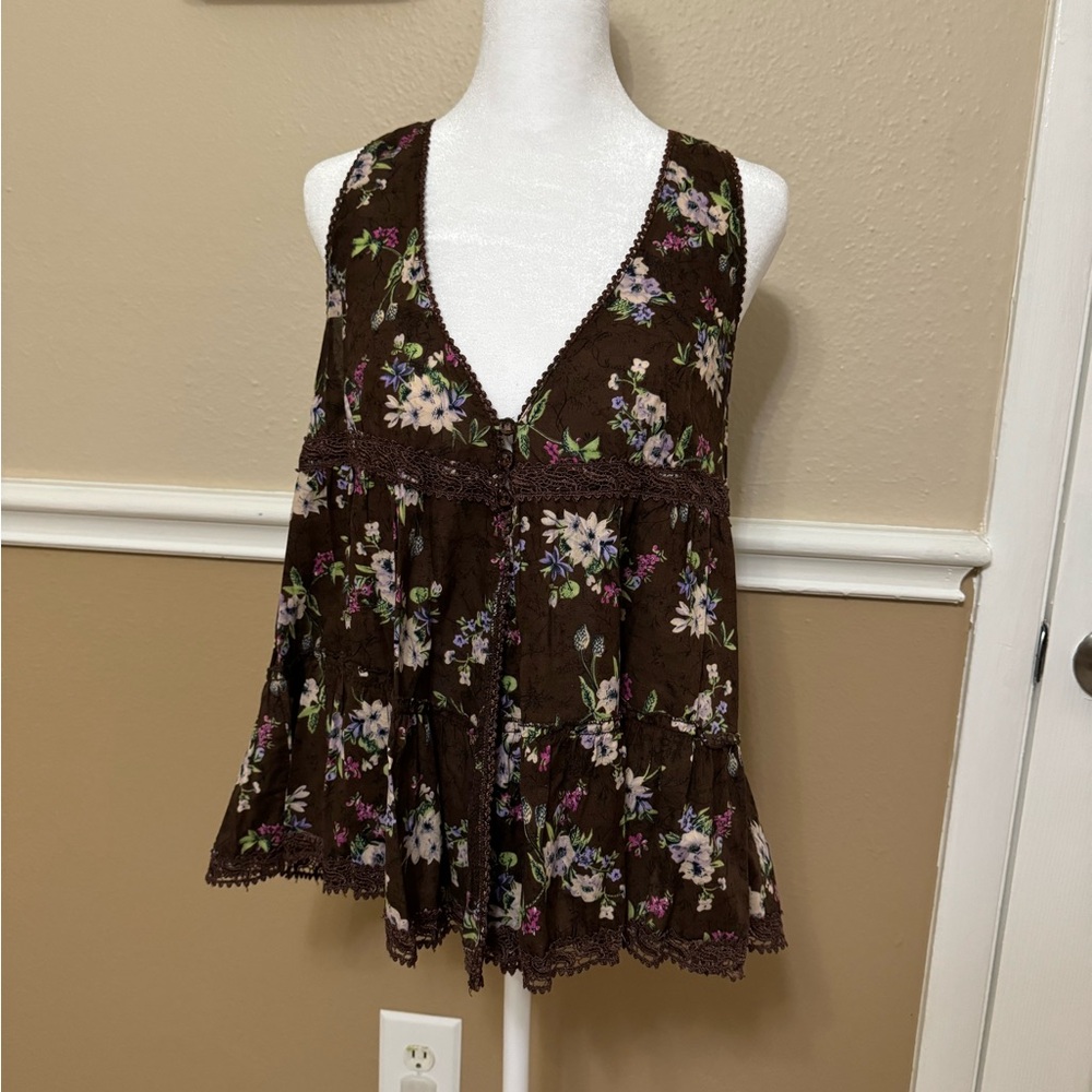 Y2K Floral Shirt